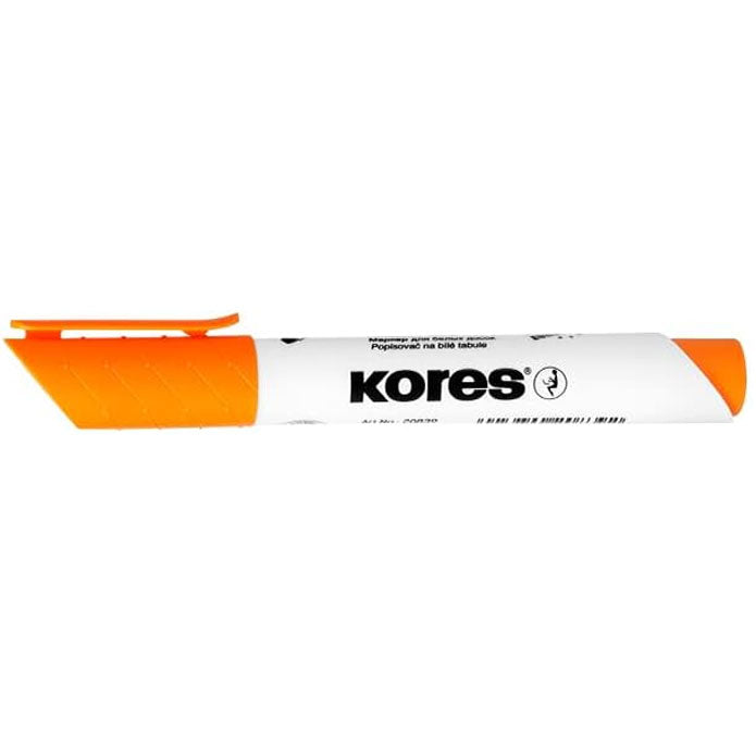 MARKER WHITEBOARD PORTOCALIU 3MM KORES MARKER WHITEBOARD PORTOCALIU 3MM KORES